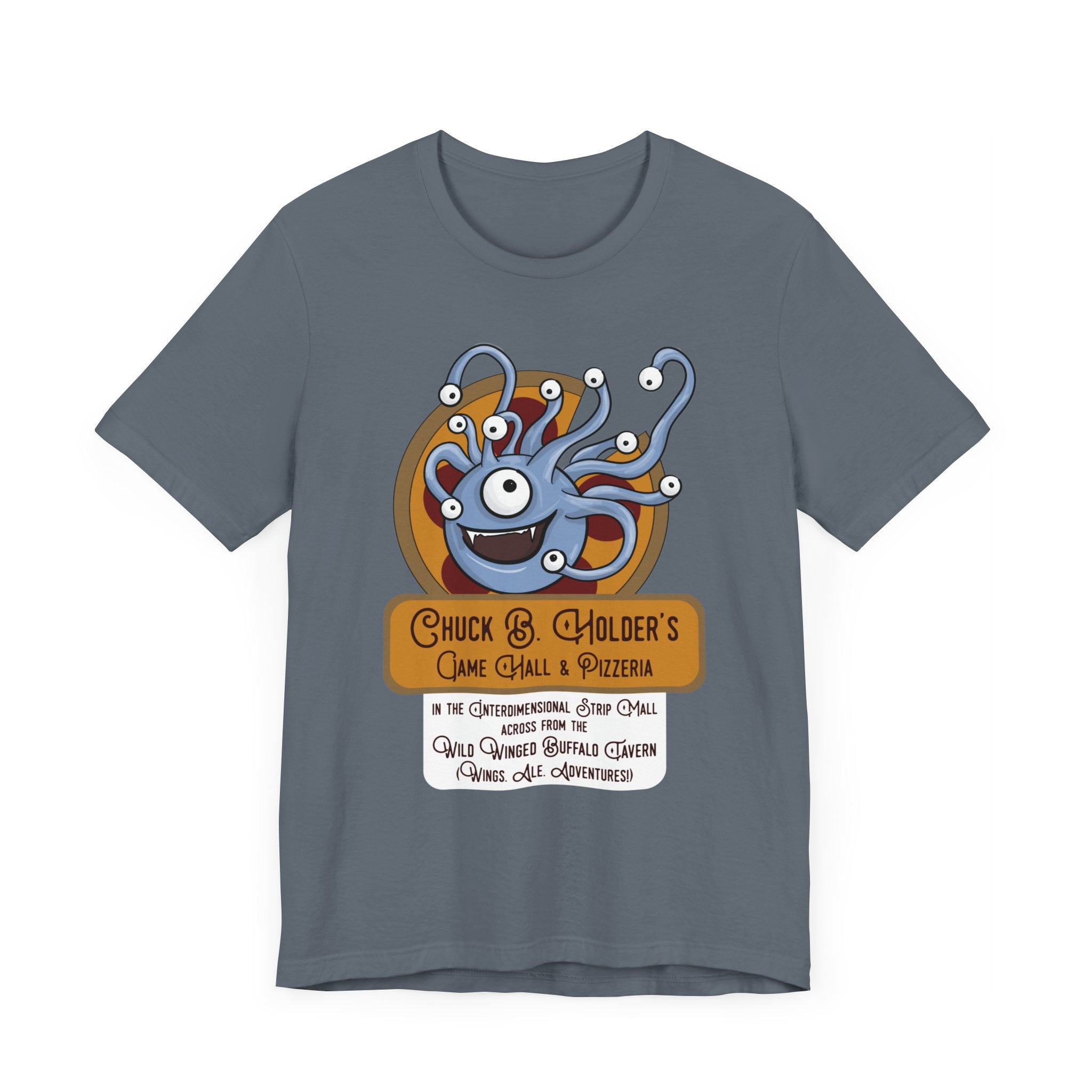 D&D Merch • Chuck B. Holder's Adult T-Shirt {Multiple Colors}