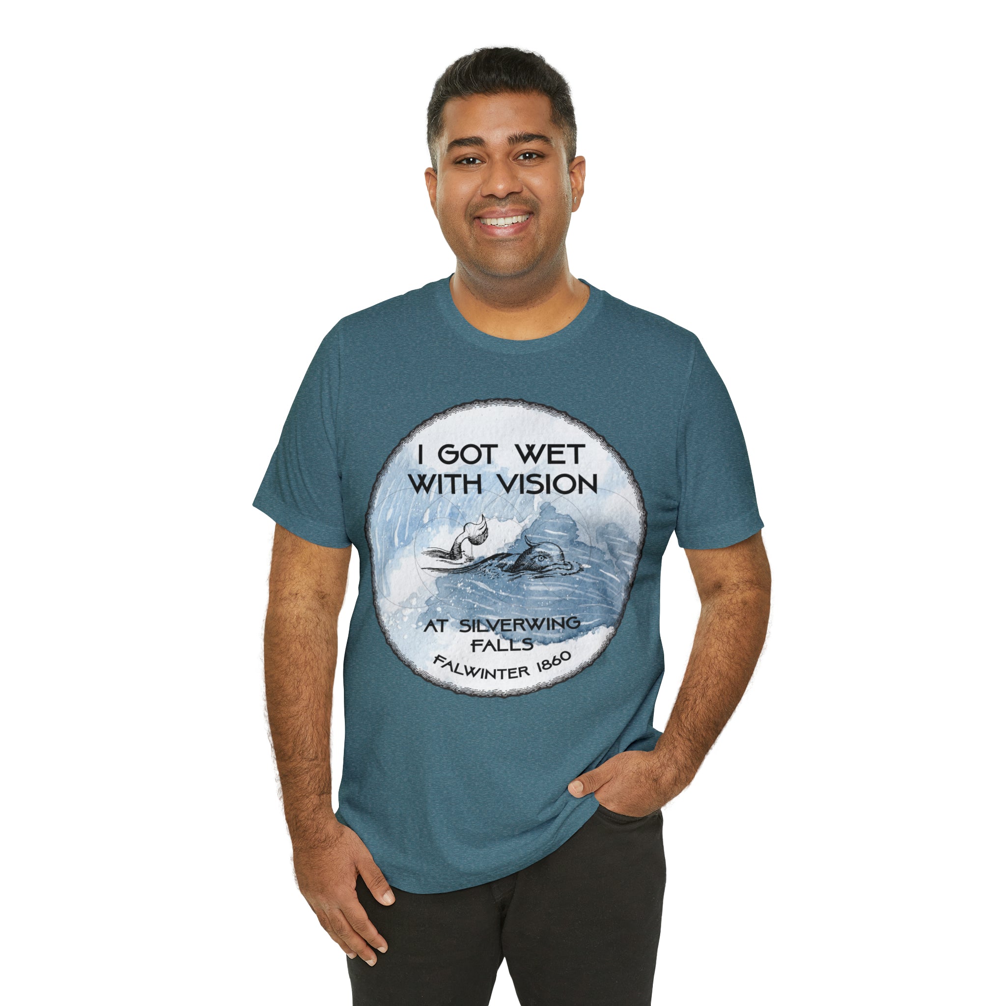 D&D Merch • Silverwing • Wet With Vision Adult T-Shirt {Multiple Colors}