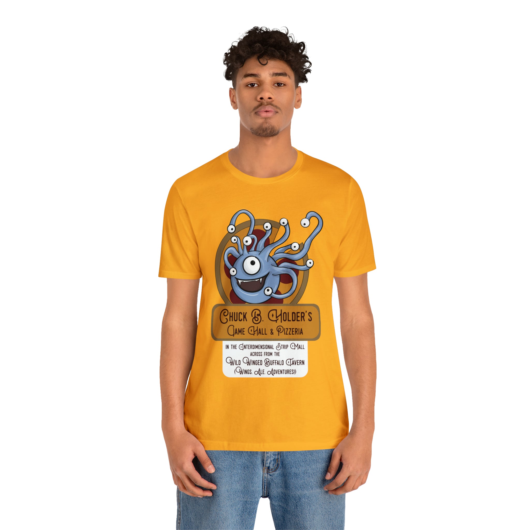 D&D Merch • Chuck B. Holder's Adult T-Shirt {Multiple Colors}