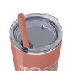 Beardsgaard Logo 20 Oz Tumbler with Straw