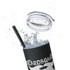 Beardsgaard Logo 20 Oz Tumbler with Straw