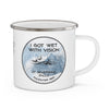 D&D Merch • Silverwing • Wet With Vision Enamel Camp Mug