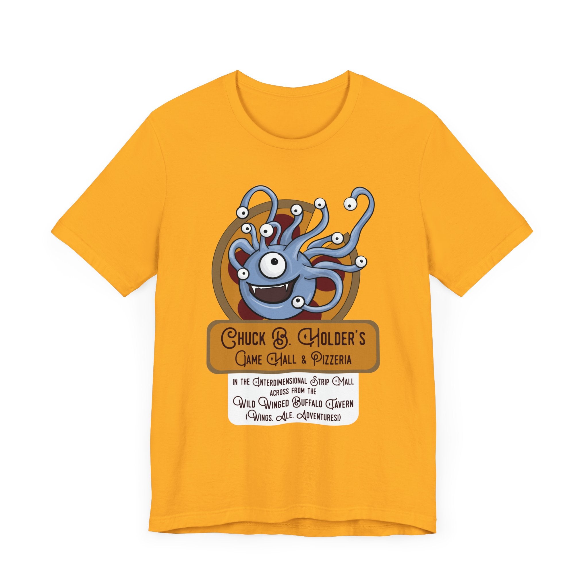 D&D Merch • Chuck B. Holder's Adult T-Shirt {Multiple Colors}