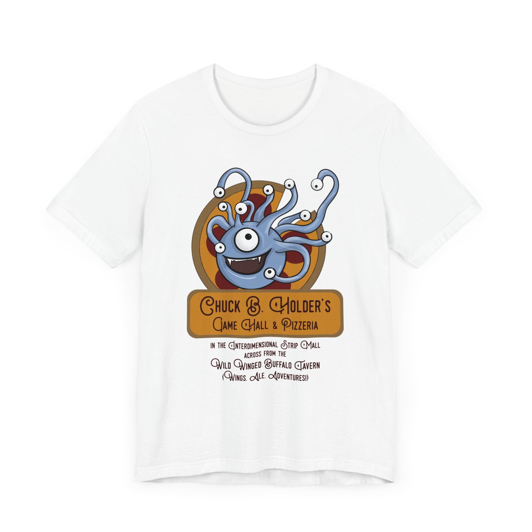 D&D Merch • Chuck B. Holder's Adult T-Shirt {Multiple Colors}