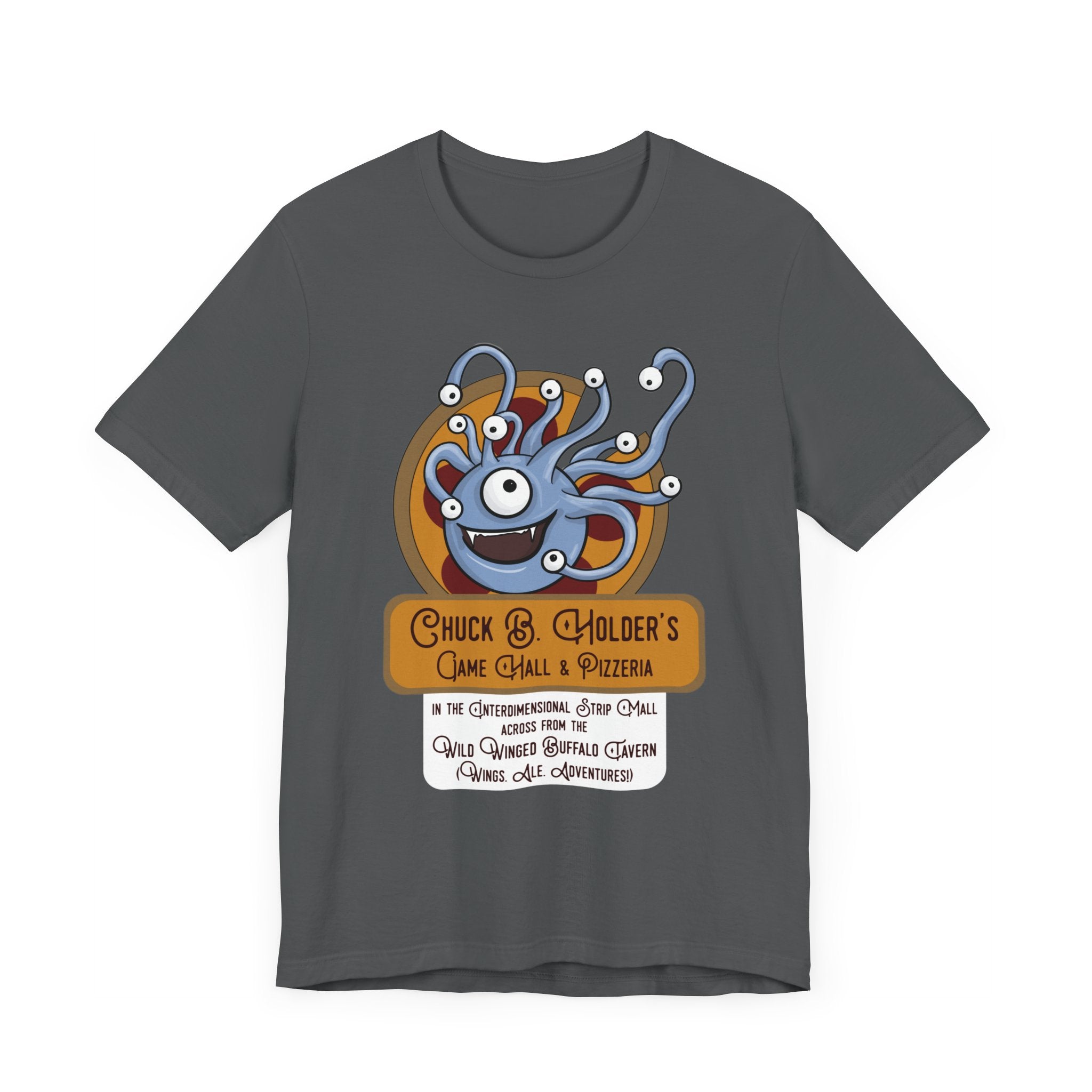 D&D Merch • Chuck B. Holder's Adult T-Shirt {Multiple Colors}