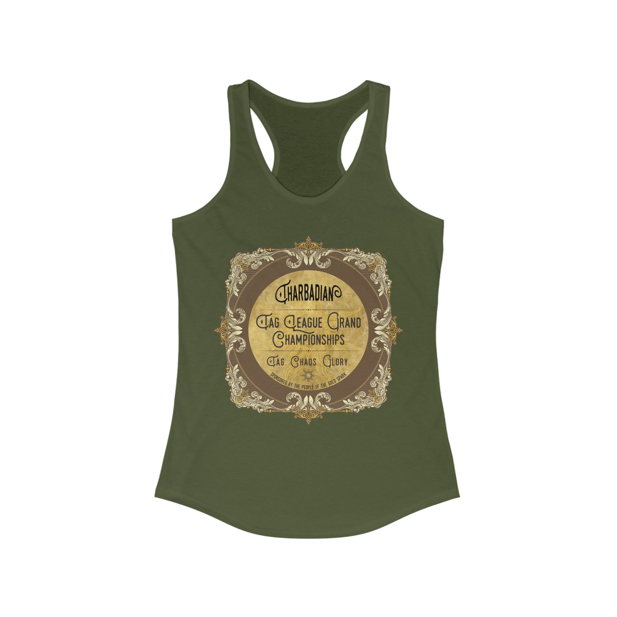 D&D Merch • Tag League Grand Championship Women's Racerback Tank {Multiple Colors}