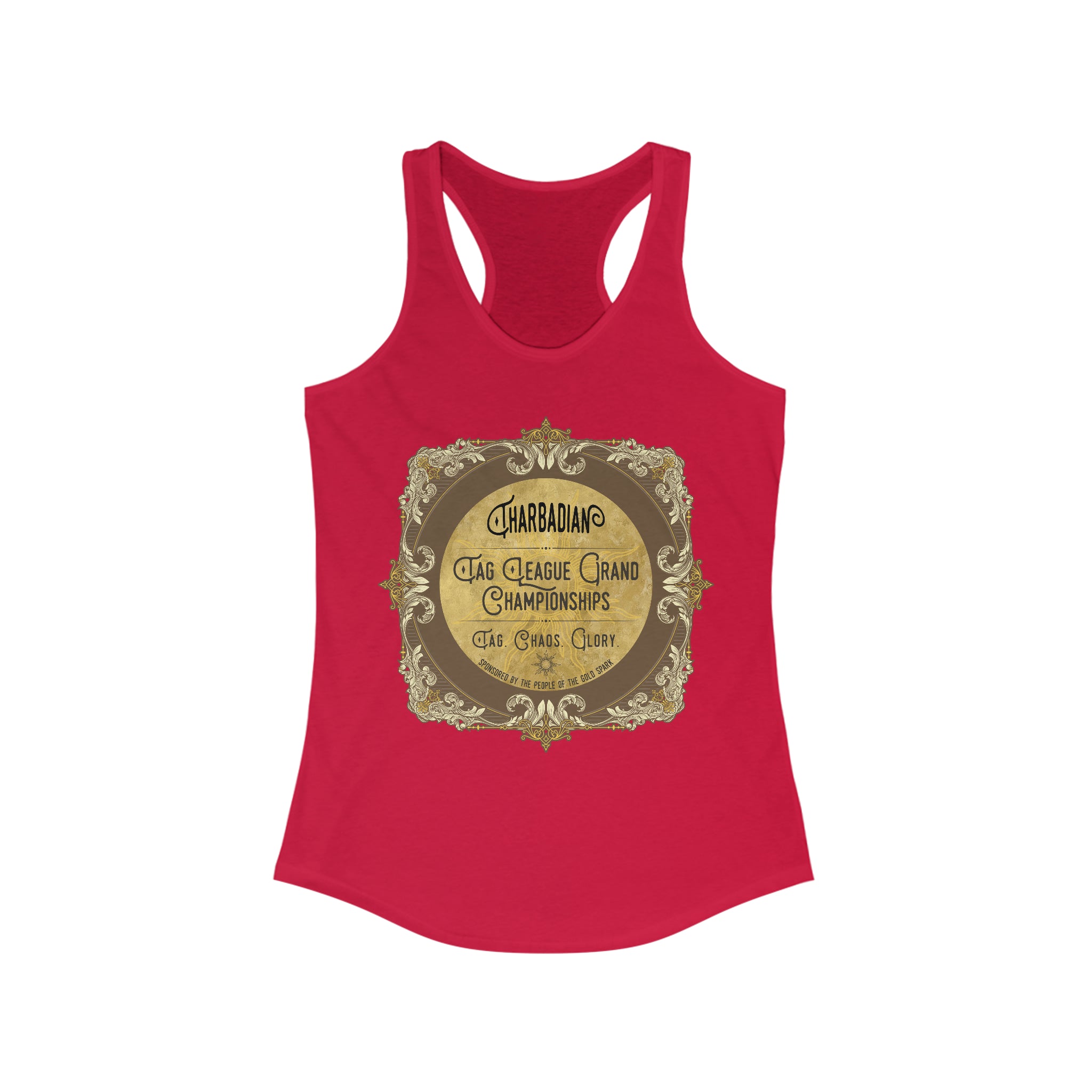 D&D Merch • Tag League Grand Championship Women's Racerback Tank {Multiple Colors}
