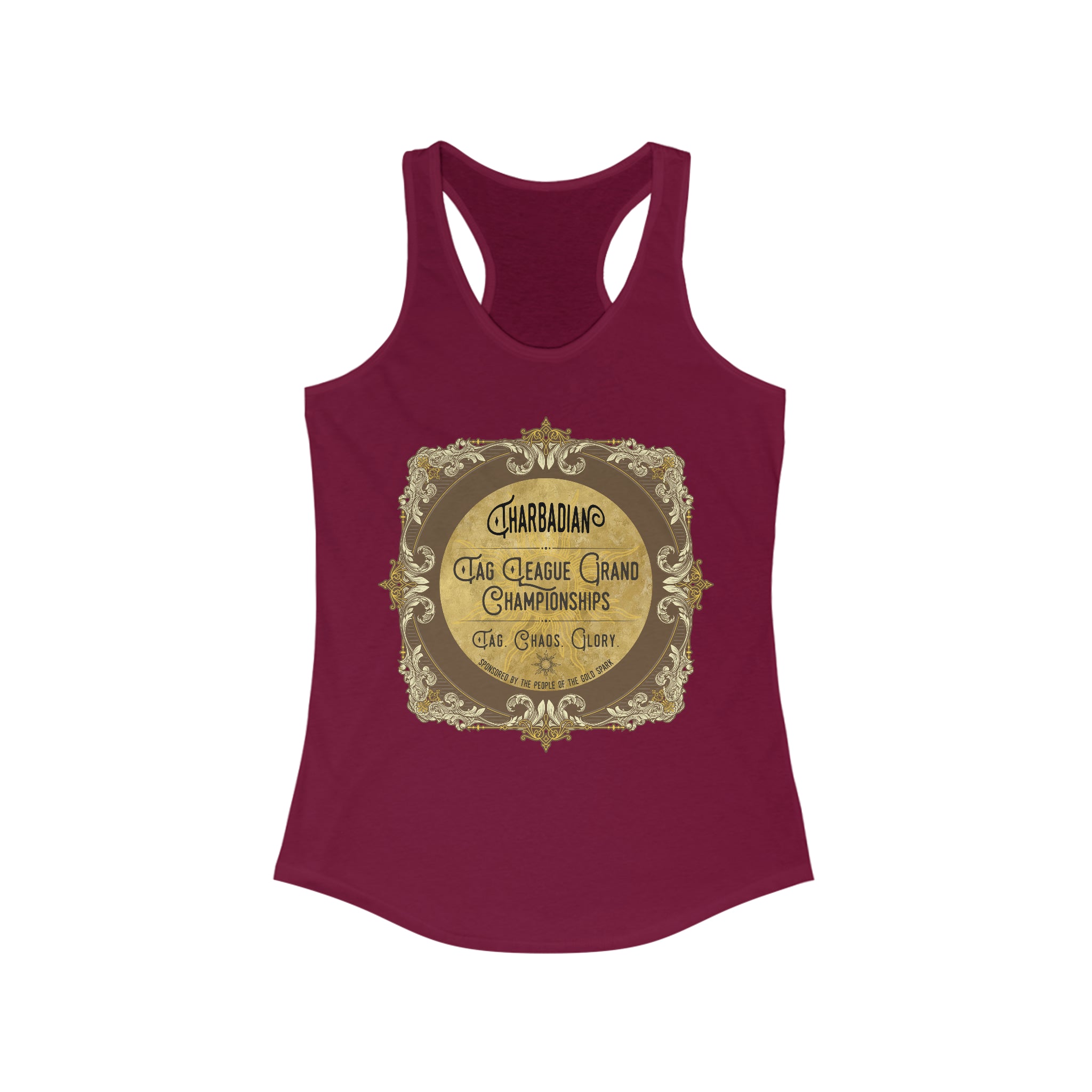 D&D Merch • Tag League Grand Championship Women's Racerback Tank {Multiple Colors}
