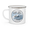 D&D Merch • Silverwing • Wet With Vision Enamel Camp Mug