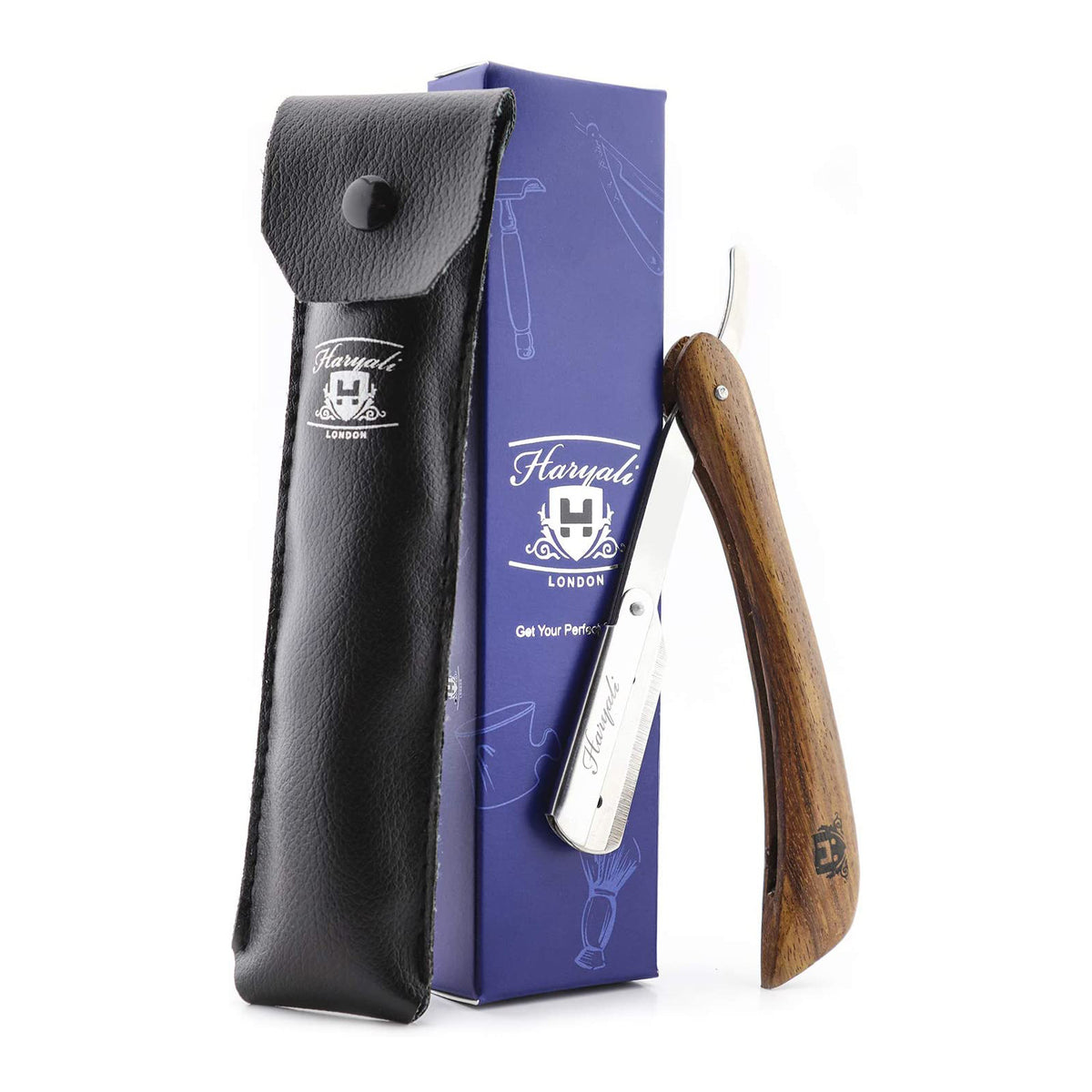 Wood Handled Straight Razor – Beardsgaard