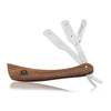 Wood Handled Straight Razor